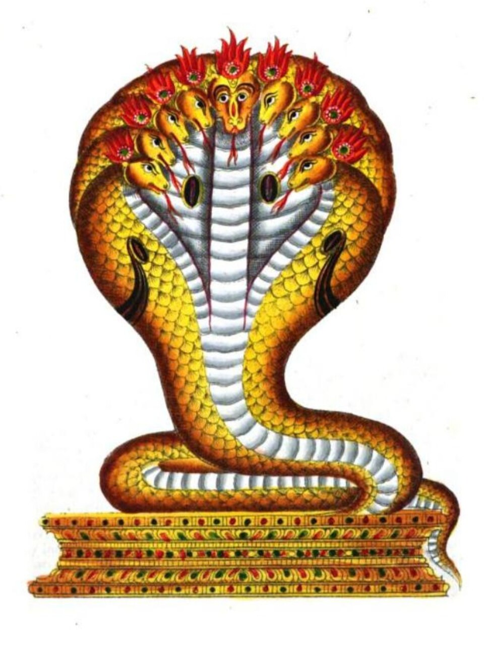 Sheshnaga — The Cosmic Serpent Who Holds the Universe