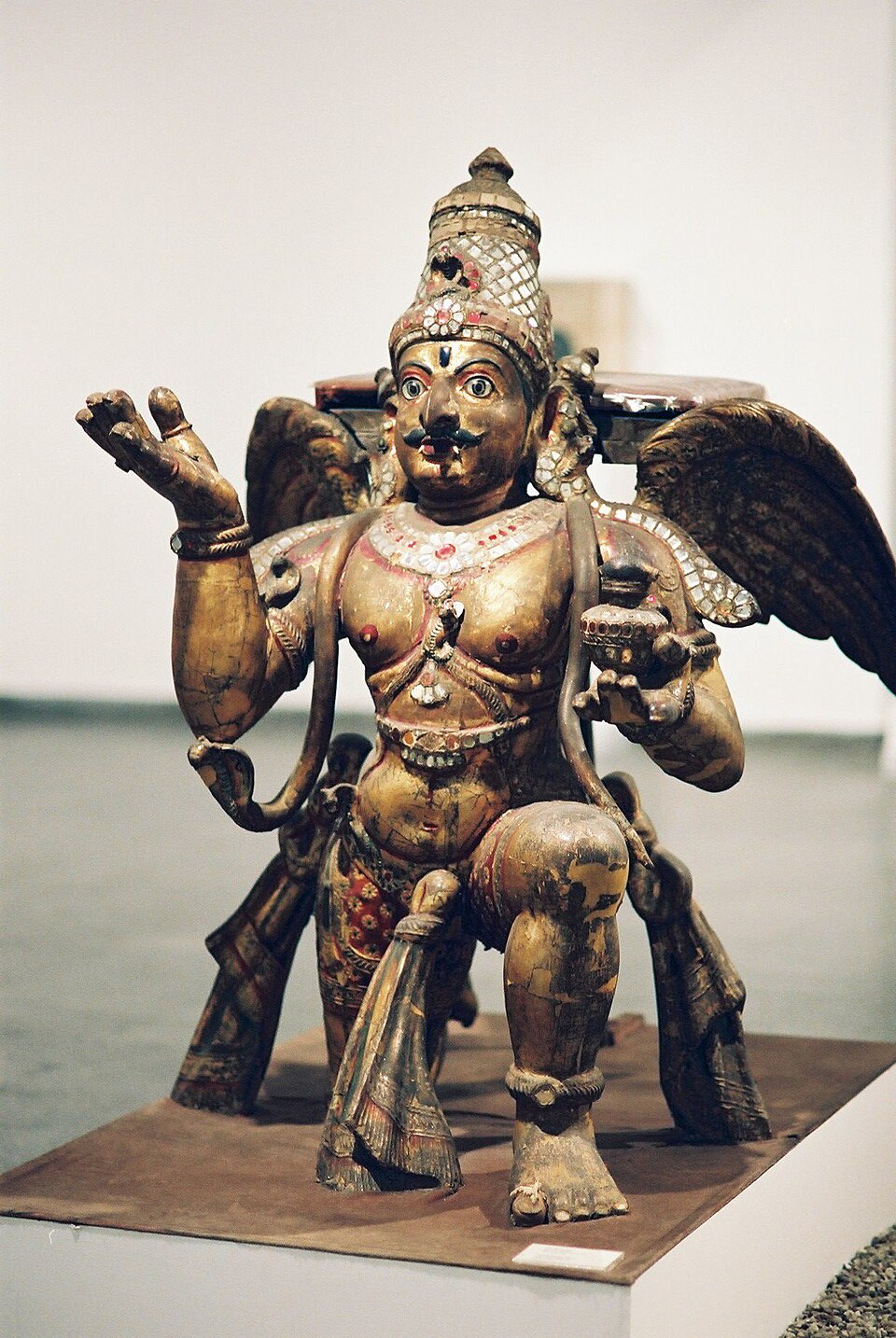 Garuda: The Divine Eagle, Vahana of Vishnu, and Symbol of Spiritual Flight